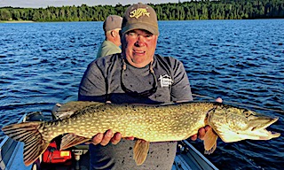 Fabulous Fishing for BIG Northern Pike by Bob at Fireside Lodge in Canada